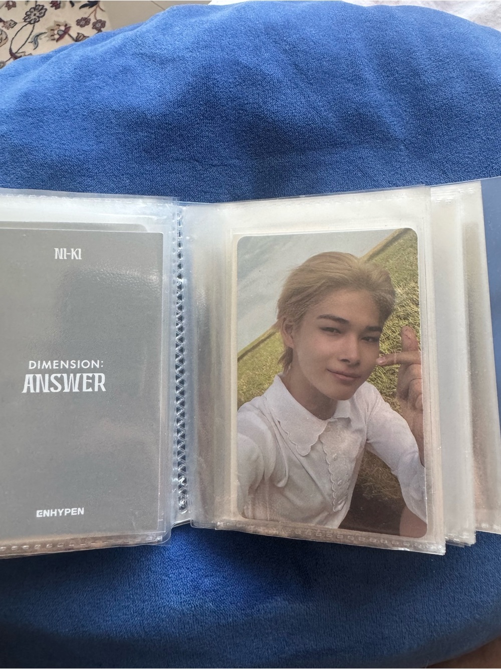 Official Enhypen Ni-ki Photocard